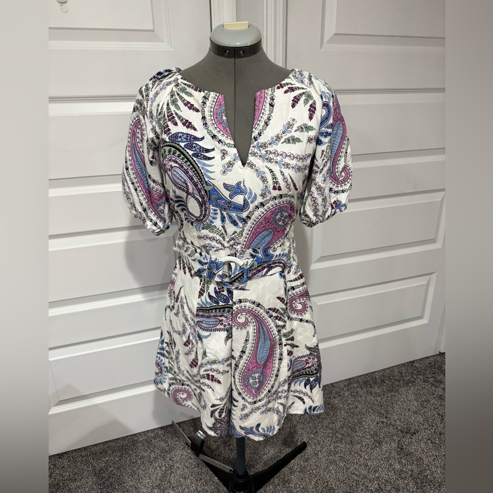Loft Paisley Print Dress